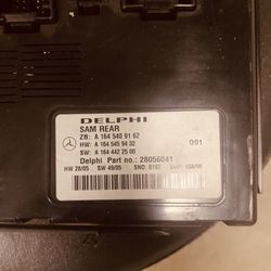 2007 Mercedes Gl450 Rear SAM