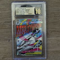 Pokemon Mega Gardevoir ex pristine 10