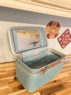 Vintage 1940s Samsonite Streamlite Suitcase Round Hat Box Train Hard Case  for Sale in Palo Alto, CA - OfferUp