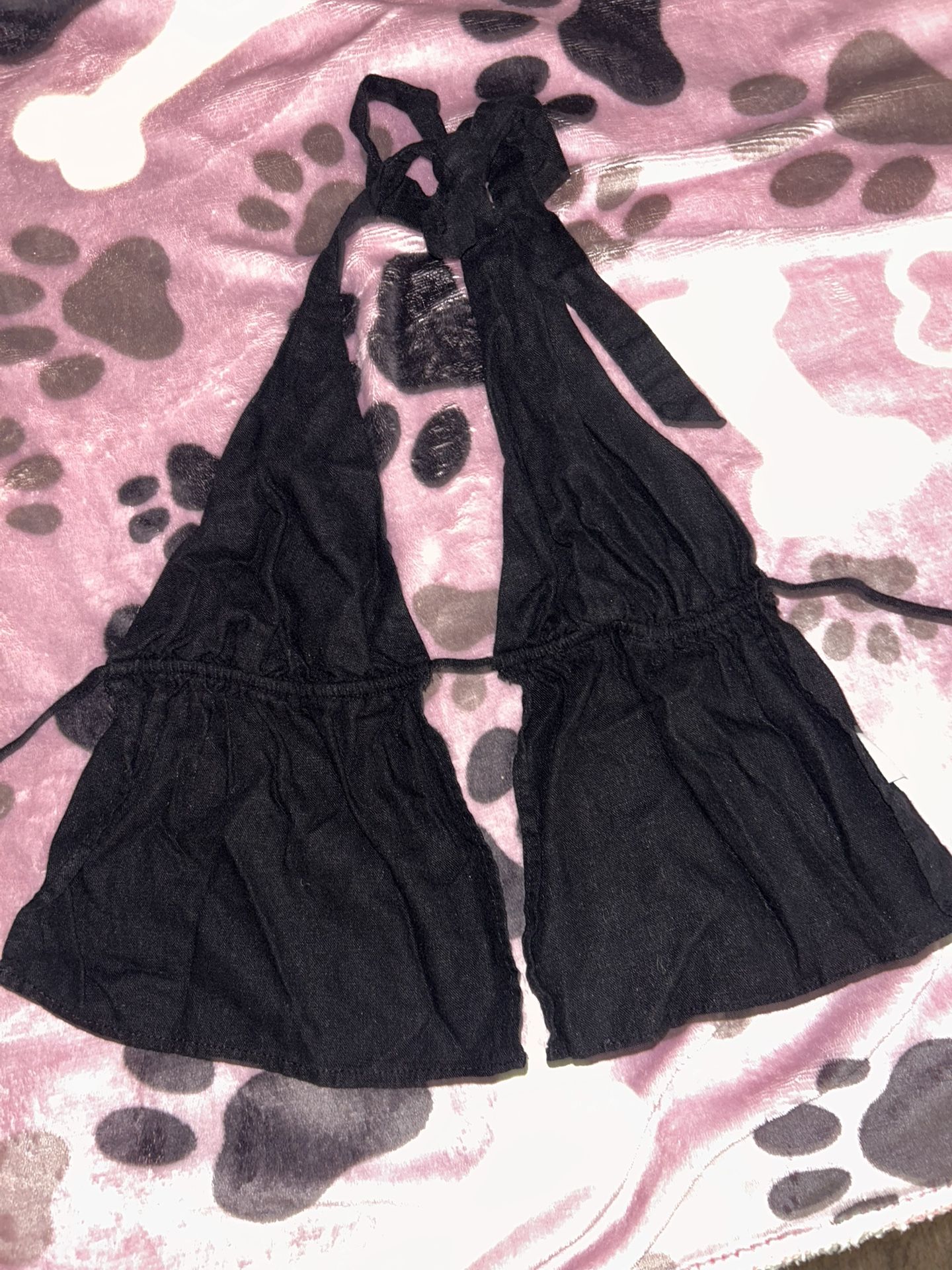 Backless Halter Top