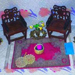 ~DOLLHOUSE MINIATURE LOT~