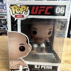 VAULTED B.J. Penn UFC Funko Pop #06 Ultimate Fighting Sports Champ Championship