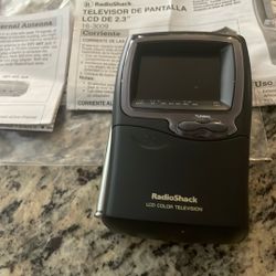 Vintage Radio Shack LCD Color PocketTelevision