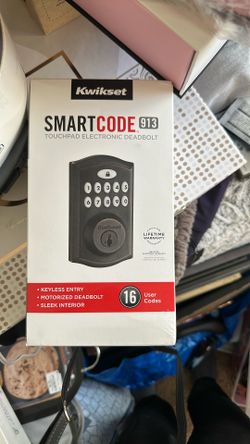 SmartCode 914 Zigbee 3.0 Venetian Bronze Single Cylinder Electronic Deadbolt Featuring SmartKey Security