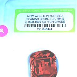 1608 NEW ERA, SPANISH BRONZE NUMMIS 