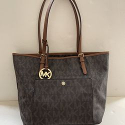 Michael Kors Tote Handbag 16”  - MK Charm