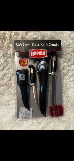 Rapala Soft Grip Fillet Knife Combo