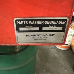 Parts Washer And Degreaser