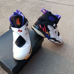 Air Jordan 8 Retro 'Three-Peat' GS 4½Y (6Wo)