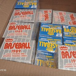 1989 Fleer Baseball Sealed Wax Box – Ripken Error Chance – Factory Wrapped
