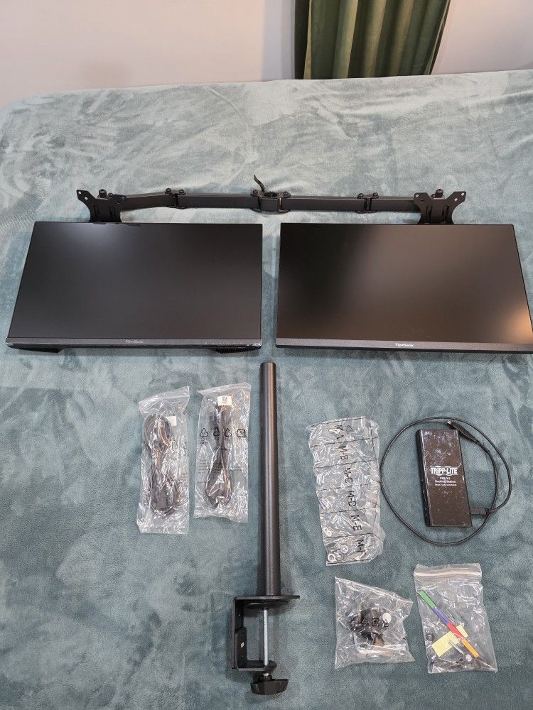 Dual Gaming Monitor Set Up Brand NEW,All Products : American Fashion Style Bags On Sale