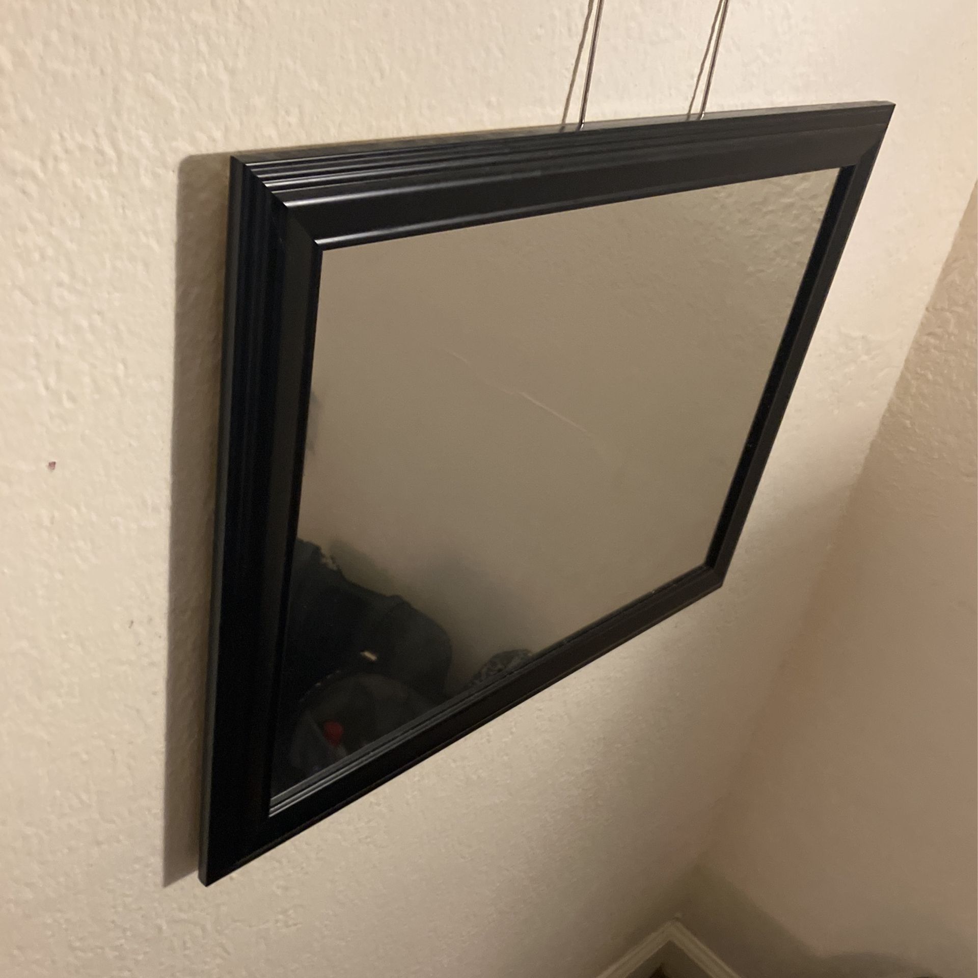 Black Frame Mirror 16 X 20