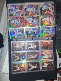 Sports card collections