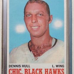 1970-71 Topps Hockey Dennis Hull #14