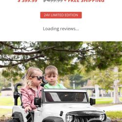 Moderno 12V Ride on Car toy