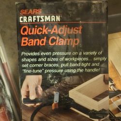 Craftsman Quick Band Clamp