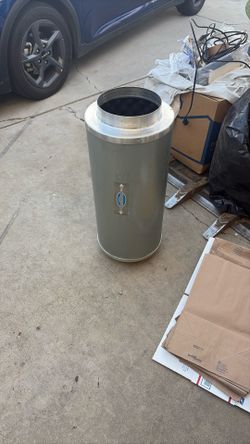 Silencer For Fan Air Filter , Air Scrubber 8inch