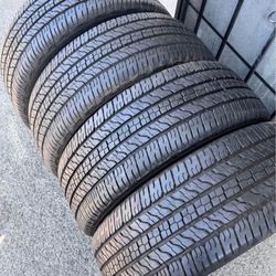 265/60r18 Goodyear Tires Cón 80% De Vida Las 4 