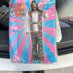 Adult Male Hippie Costume