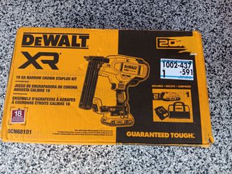 NARROW CROWN STAPLER DEWALT