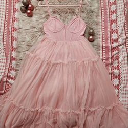 PINK TULLE DRESS