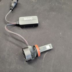 LED Headlight Bulbs For A Car Or Truck