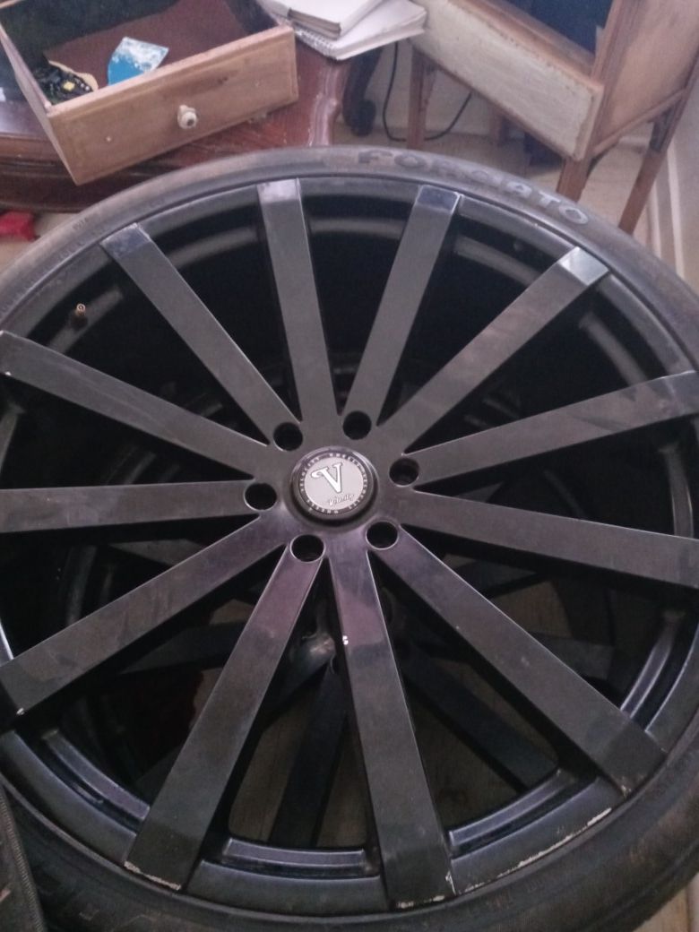 Rims 26 in ready to put on your car