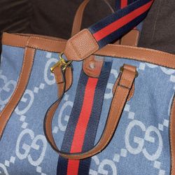 Blue Handbag