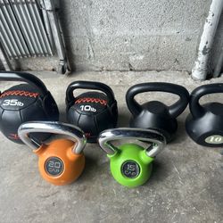 Six Kettlebells 