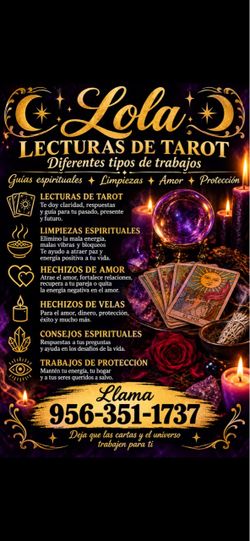 Se leen CARTAS de TAROT