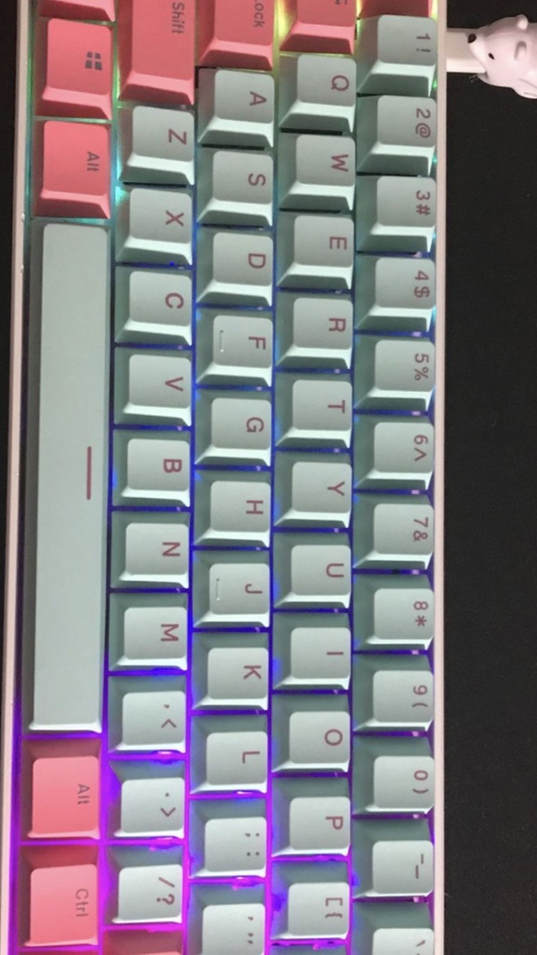 Custom Keyboard With Lubed Milky Yellows