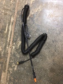 Lite weight coiled watering hose