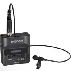 Tascam DR-10L Audio Recorder + Lav Microphone