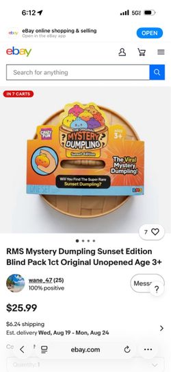 Mystery dumplings
