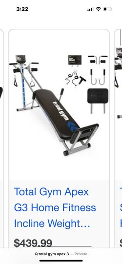 Total Gym Apex 3