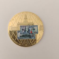 Benjamin Franklin 100 Banknote
