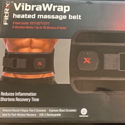 FitRx VibraWrap Heated Massage Belt