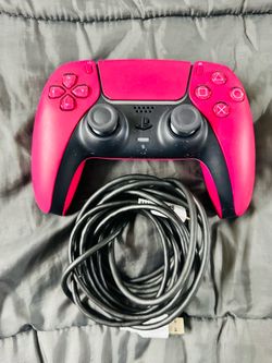PlayStation DualSense™ Wireless Controller – Cosmic Red - for PS5, PC, MAC & Mobile  ( Used )