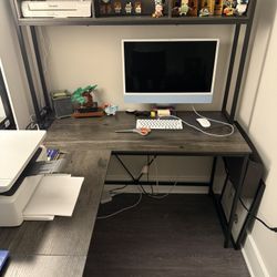 Sectional Desk and Desk Chair