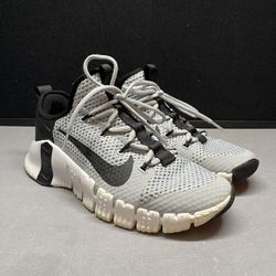 Nike Free Metcon 3 Wolf Grey Black White Training Shoes Mens