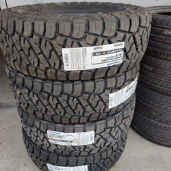 LT37-12.50-17 OPEN COUNTRY R/T TRAIL Toyo New Set Off 4 Tires