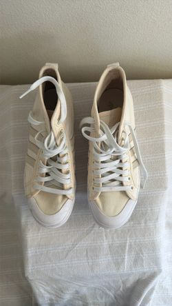 Adidas High-Top Canvas Sneakers