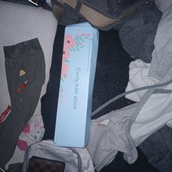 Curly Hair Stick Pink