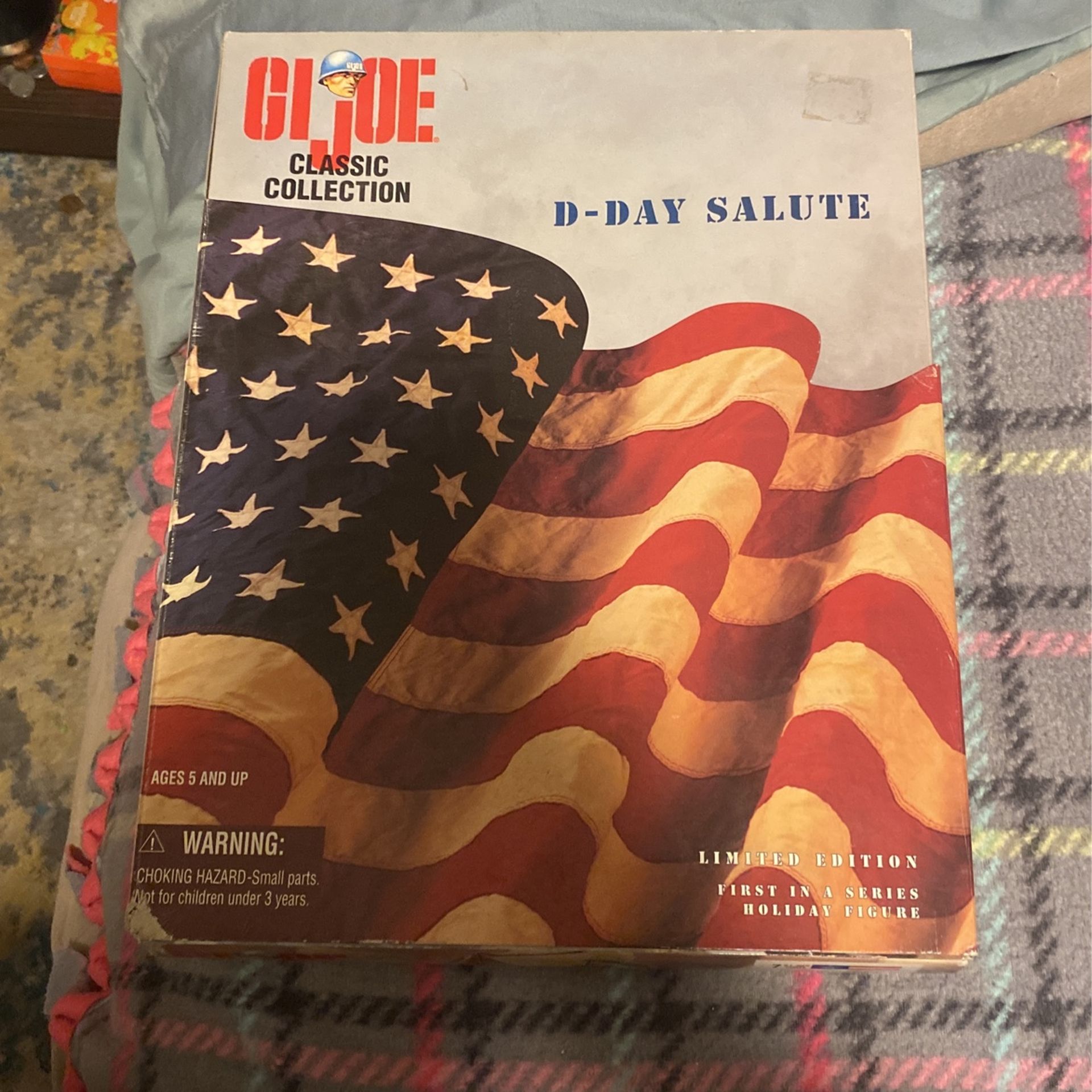 1997 Original Gi Joe Classic Collection D Day Salute Limited Edition (First A Series Holiday Figure)