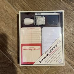 Library Lovers Personal Library Kit