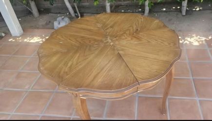 Real Wood dining table only