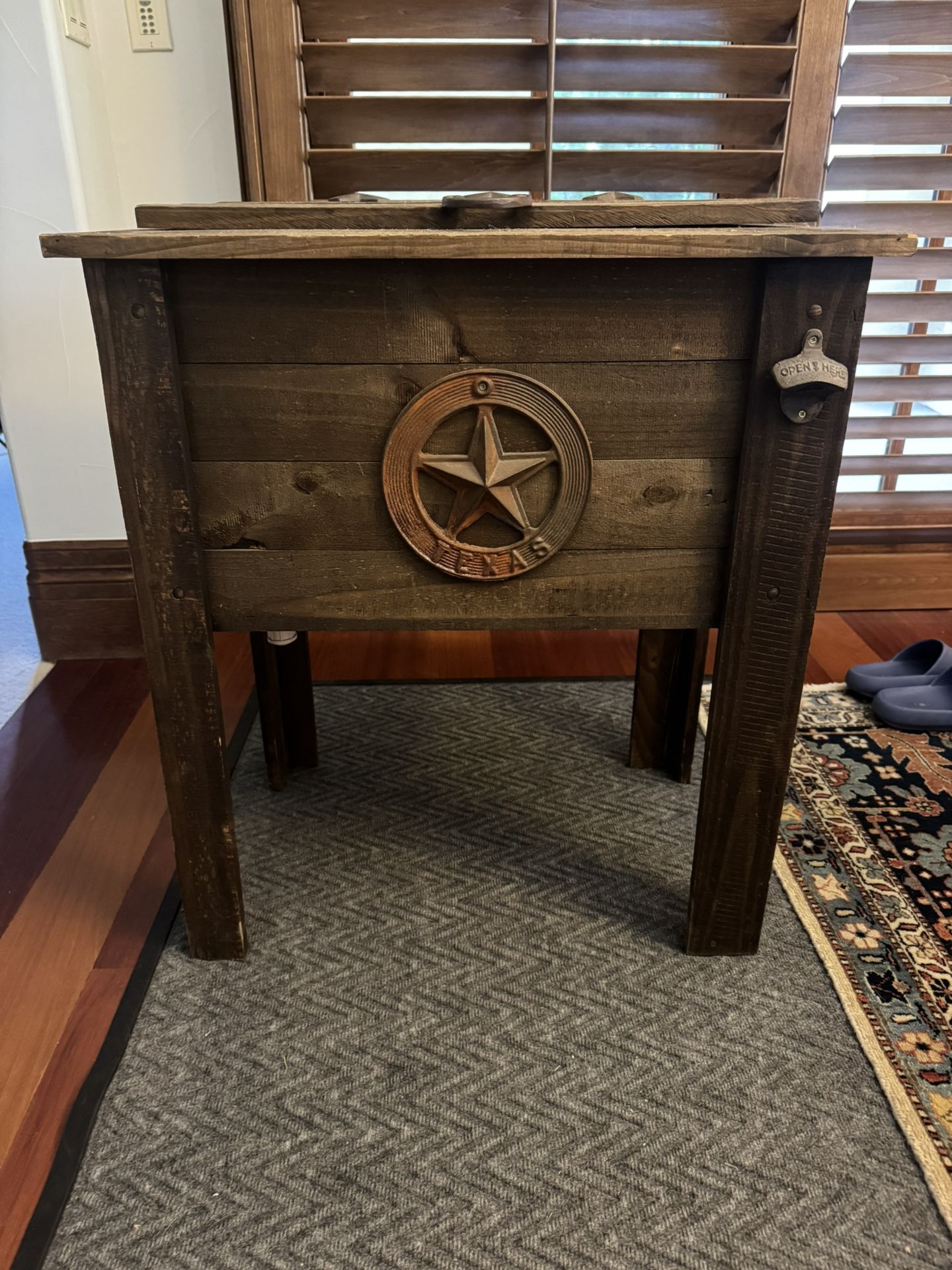 Antique Texas Ice Chest