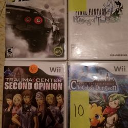 Wii Games. 10 Each