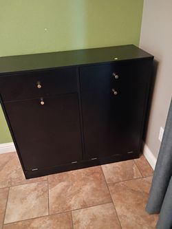 Garbage Can Cabinet