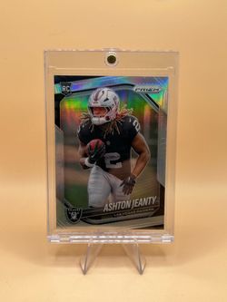 2025 Ashton Jeanty silver Prizm rookie card🔥